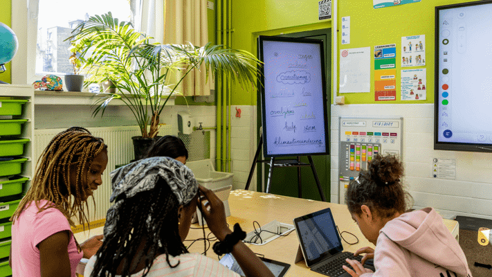 Digitales Flipchart für das Klassenzimmer