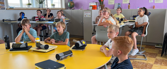 Students in class for i3LEARNHUB