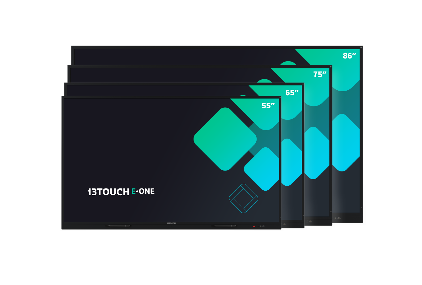 i3touch e-one sizes